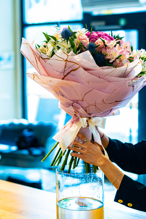 Buchet hortensia pink [2]