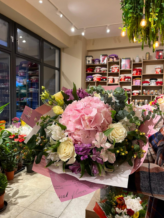 Buchet hortensia pink [2]