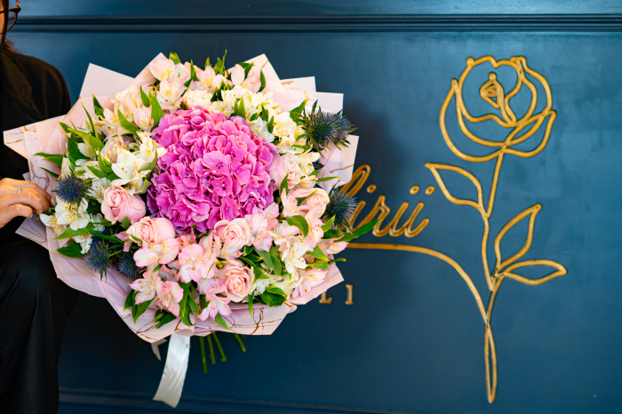 Buchet hortensia pink [3]
