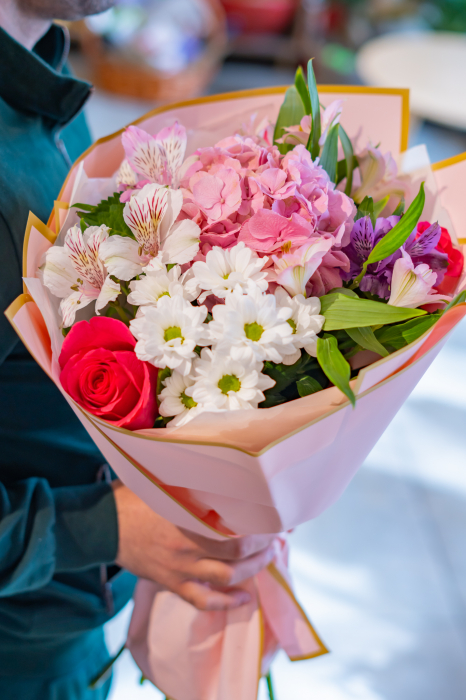 Buchet hortensia pink [2]