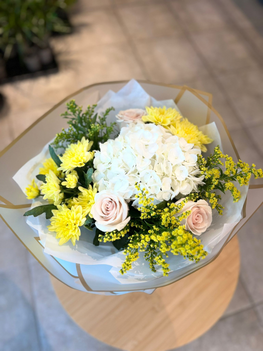 Buchet  hortensia white [1]