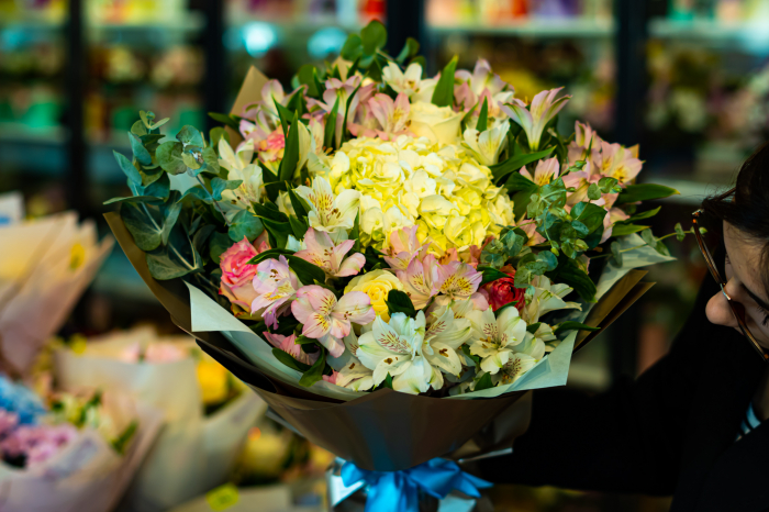 Buchet hortensia white [2]