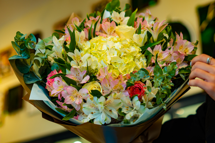 Buchet hortensia white [3]