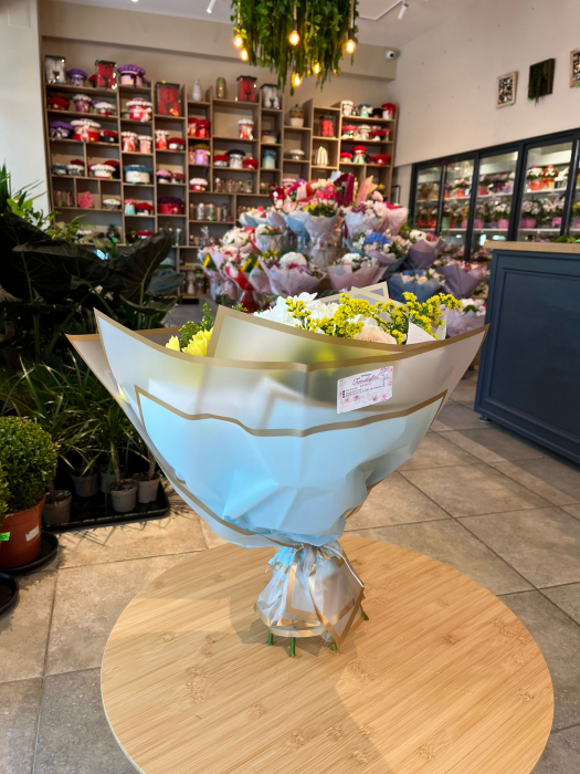 Buchet  hortensia white [2]