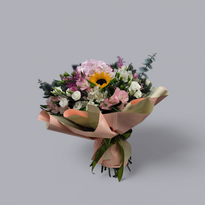 Buchet mixt hortensie mov [2]