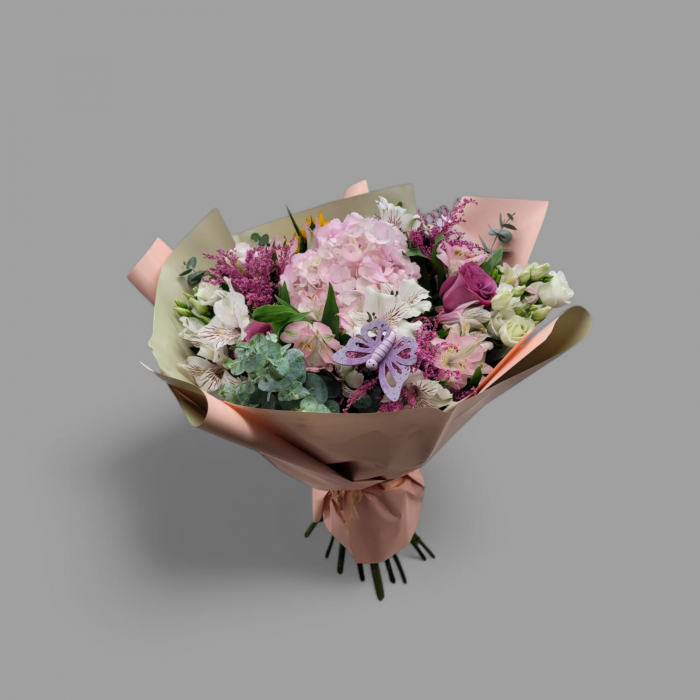Buchet mixt mov floarea soarelui [1]