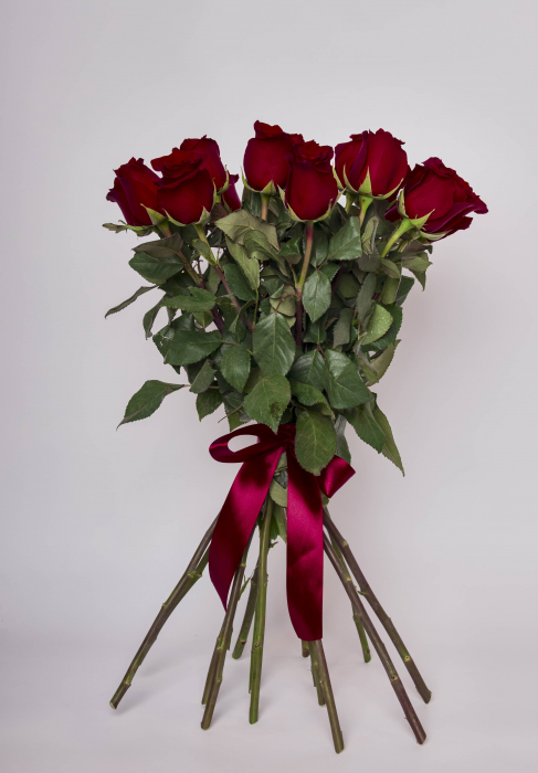 Buchet romantic 15 trandafiri [2]