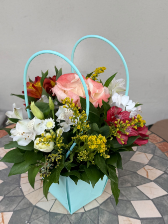 Aranjamente florale - Aranjament Coș Floral