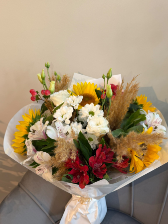 Buchete cu flori mixte - Buchet "Rază de soare"