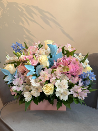 Aranjamente cu flori elegante - Aranjament "Morning bloom"