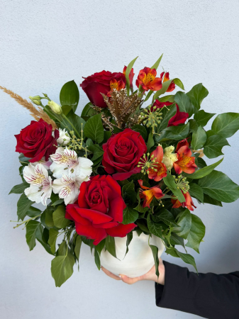 Aranjamente cu flori elegante - Aranjament "Velvet"