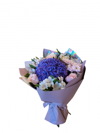 Buchet "Hortesia Purple" [1]
