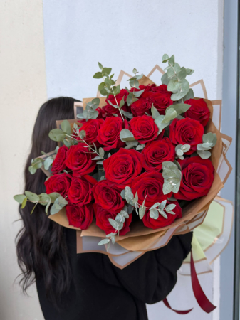 Buchete trandafiri - Buchet "Rose Noir"