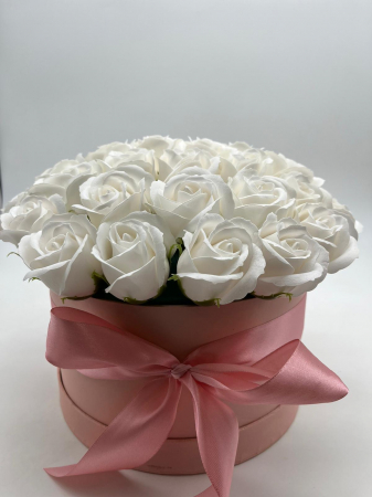 Aranjament floral din flori de săpun [5]