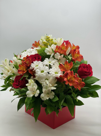 Cununie - Aranjament floral ” Just for you red”