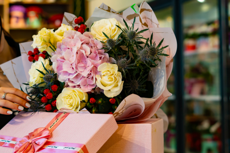 Aranjament floral ” Vis de iarnă” [2]