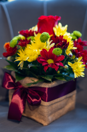 Aranjamente florale - Aranjament rustic