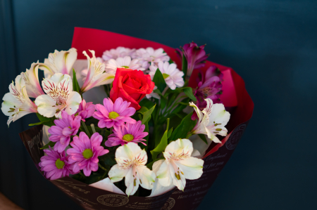 1-8 martie - Buchet  flori mixt