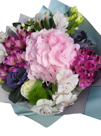 Buchet hortensia big pink [1]