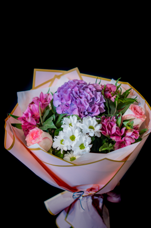 Buchete hortensie - Buchet hortensia mov