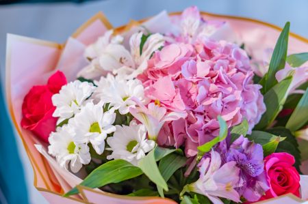 Buchet hortensia pink [2]