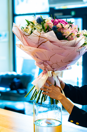 Buchet hortensia pink [1]