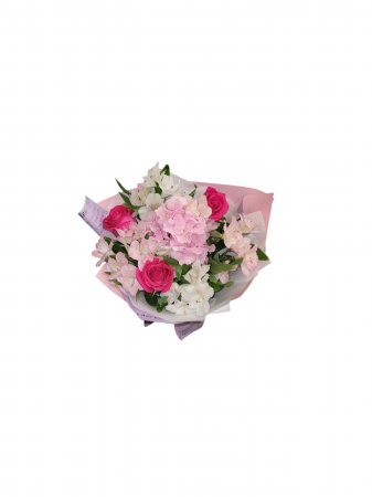 Buchete hortensie - Buchet hortensia pink