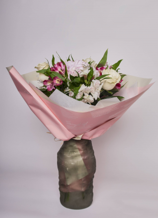Buchete hortensie - buchet hortensiaq pink 2