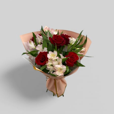 Buchete trandafiri - Buchet mixt 5 trandafiri