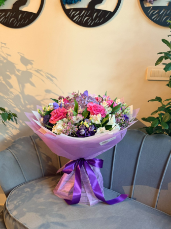 Buchet mixt hortensie mov [2]