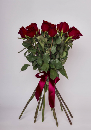 Buchet romantic 15 trandafiri [1]