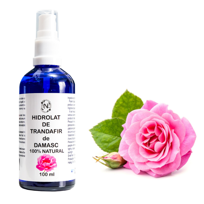 Hidrolat de Trandafir de Damasc, 100 ml, Transilvania Natural Cosmetics [3]