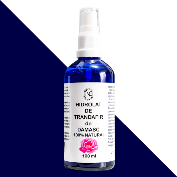 Hidrolat de Trandafir de Damasc, 100 ml, Transilvania Natural Cosmetics [2]