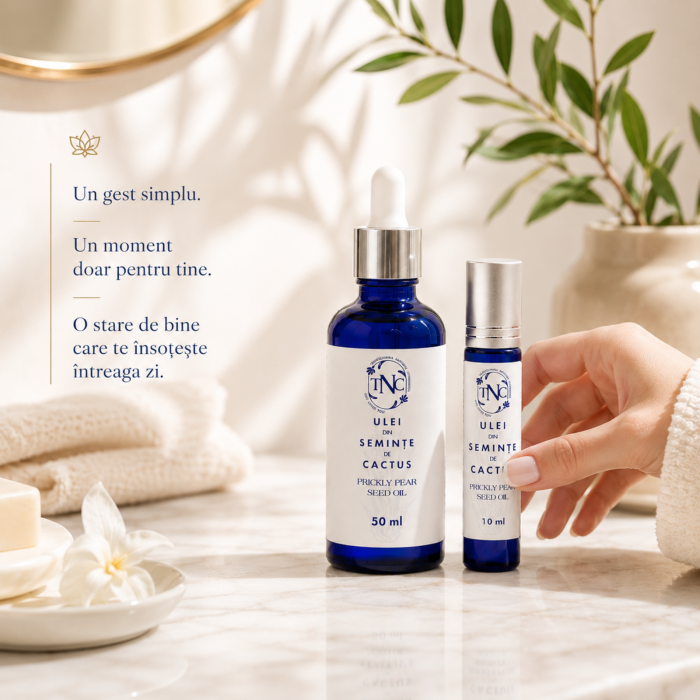 Set Cactus Anti-Aging - Ulei Cactus 50 ml + Cactus Roll-On 10 ml [2]