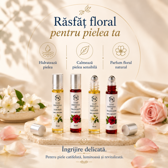 Set Floral 2+2 - Iasomie & Trandafir [4]