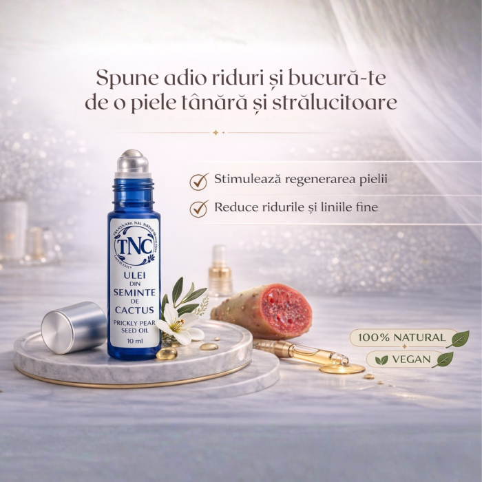 Ulei din semințe de cactus 100% pur, Roll-On, 10 ml [4]