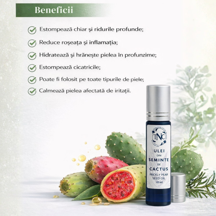 Ulei din Seminte de Cactus, Roll On, 10 ml [2]