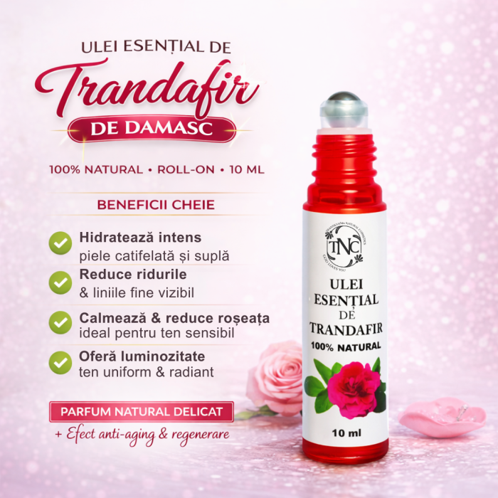 Ulei esential de Trandafir de Damasc, Roll-on, 10 ml [2]