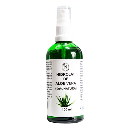 Hidrolate & Ape Florale - Hidrolat de Aloe Vera, 100% Natural, Transilvania Natural Cosmetics