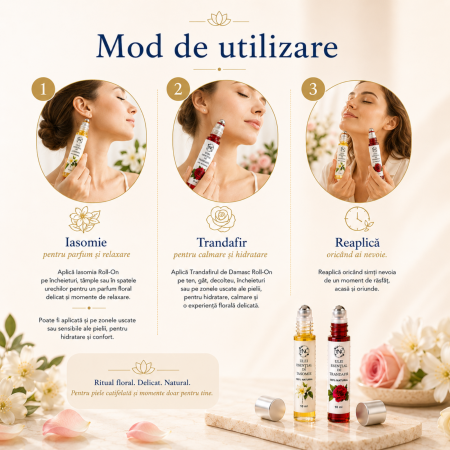 Set Floral 2+2 - Iasomie & Trandafir [4]
