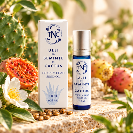Produse - Ulei din Semințe de Cactus - 10 ml- Roll-On - Presat la Rece - 100% Natural - Transilvania Natural Cosmetics