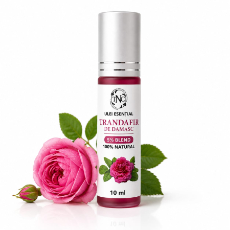 Produse - Ulei Esential de Trandafir de Damasc - Blend Aromatic Roll-On, 10 ml
