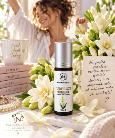 Ulei Esențial de Tuberoze 5% Blend, Roll-On 10 ml| TNC [1]