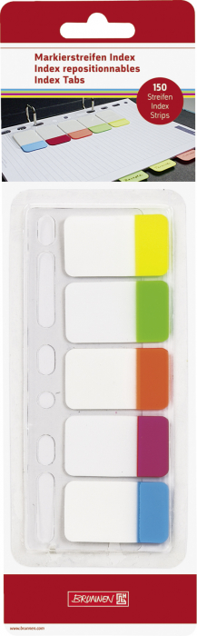 Benzi de marcare adezive, tip index, în 5 culori [2]