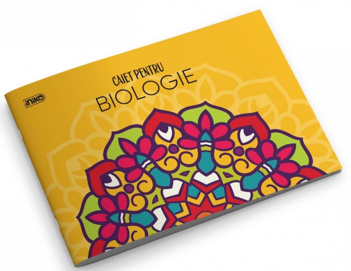 Caiet de biologie ”Mandala”, format A4, 24 file [1]