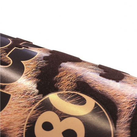Caiet cu spirală ”Animal”, A4, matematică, 90 g/mp, 80 file, copertă cu imitație blană leopard, calitate Premium [1]