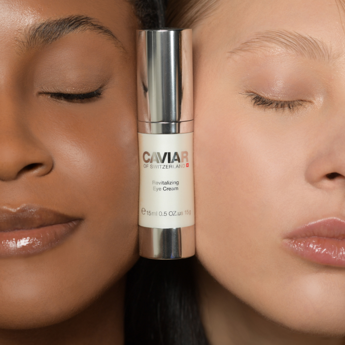 Descoperă magia ochilor tineri cu Caviar of Switzerland Revitalizing Eye Cream. Pune-ți privirea în valoare și strălucește! Cumpără acum și bucură-te de o frumusețe radiantă! [6]
