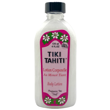 Tiki Tahiti - Elixirul Tropical al Pielii: Lapte de corp cu Monoi Tiare cu aplicare după plajă