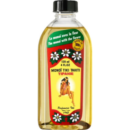 Ulei de corp - Descoperă Eleganța Tropicelor cu Uleiul Monoi TIKI Tahiti Tipanie