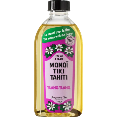 Ulei de corp - Descoperă Eleganța Naturală: Ulei Monoi TIKI Tahiti Ylang Ylang pentru Piele și Păr